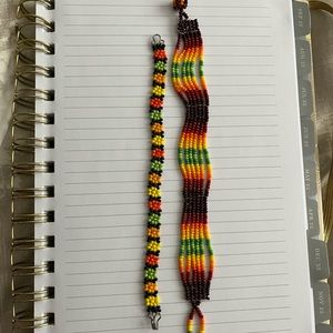 Shakira Mexican Huichol bracelet